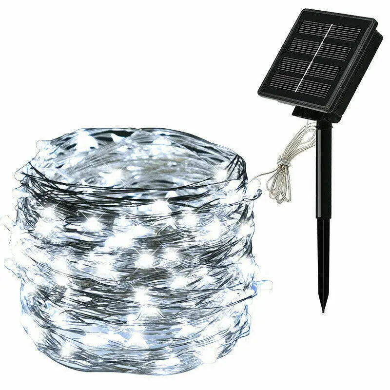Habitat 110 warm white copper wire tube led solar light store