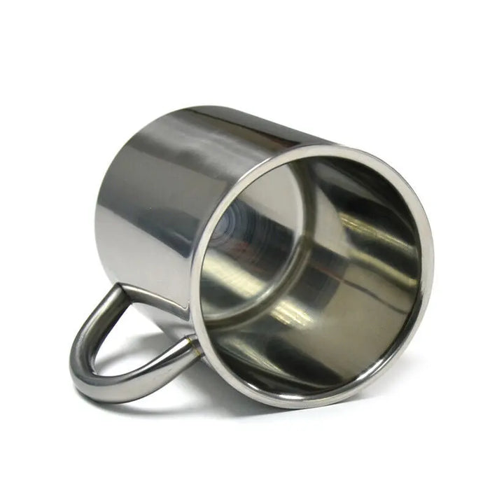 Stainless Steel Cup Mugs Drinking Coffee Camping Travel Kitchen 4 MUGS PICNIC Kitchen