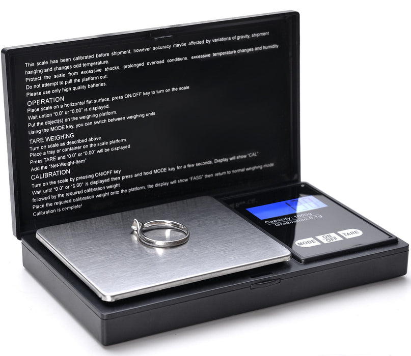 Accurate high Precision 500g 0.1 Electronic Digital Pocket Jewellery Scales