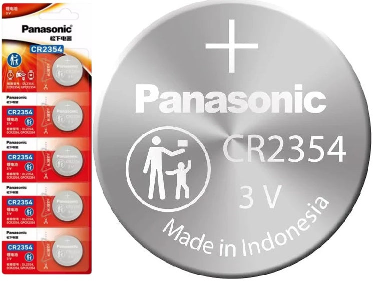 Panasonic CR2354 Battery 3V Lithium Coin Cell – 5 Pack