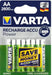 Varta Recharge AA 2600mAh Rechargeable Batteries - 4 Pack VARTA