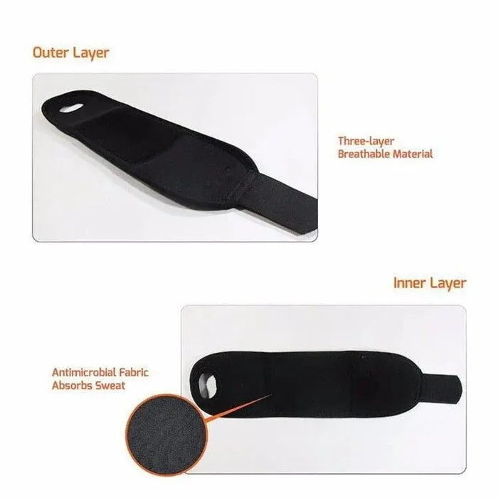 WRIST SUPPORT Brace Pain Relief Strap Carpal Tunnel Sprain CTS RSI Gym Splint Unbranded