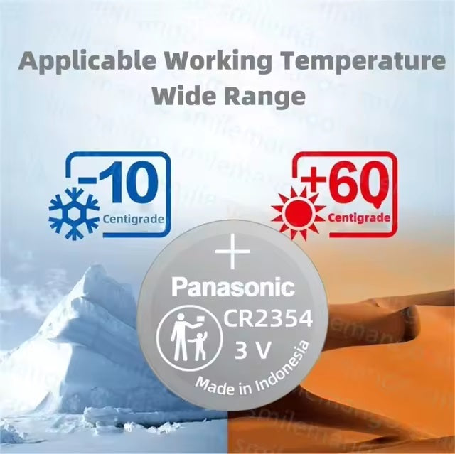 Panasonic CR2354 Battery 3V Lithium Coin Cell – 5 Pack