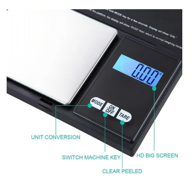 Accurate high Precision 500g 0.1 Electronic Digital Pocket Jewellery Scales