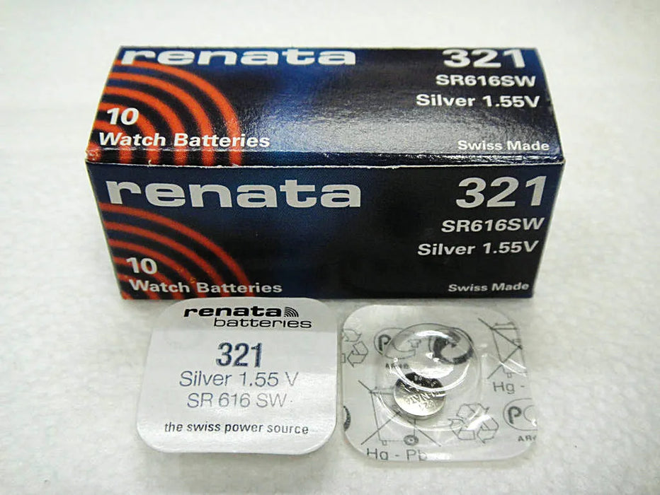 Renata watch battery SR616SW 321