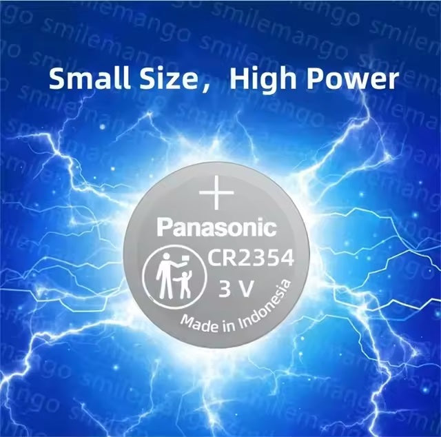 Panasonic CR2354 Battery 3V Lithium Coin Cell – 5 Pack